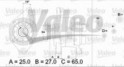 Генератор 436614 VALEO PHC