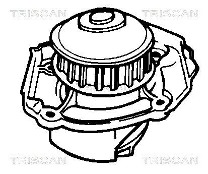 Водяной насос 8600 15811 TRISCAN