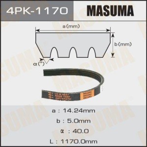 Ремень приводной 4PK-1170 MASUMA