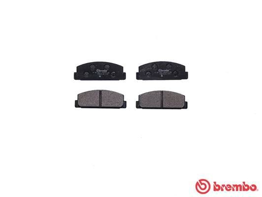 Комплект тормозных колодок, диско P 54 003 BREMBO