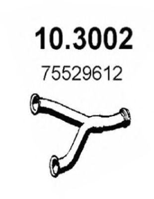 Выпускной трубопровод 103002 ASSO