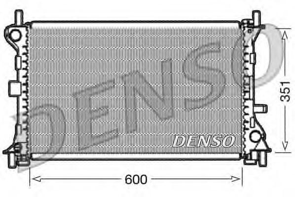 Радиатор, охлаждение двигател DRM10052 DENSO