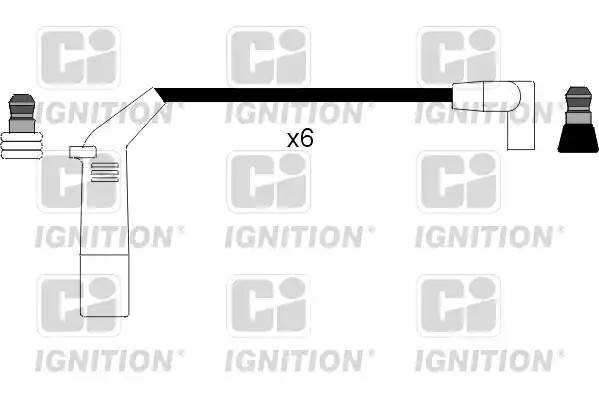 Ккомплект проводов зажигания XC1048 QUINTON HAZELL