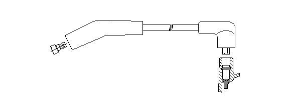 Провод зажигания 43767 BREMI