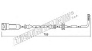Сигнализатор, износ тормозных колодок SU146 TRUSTING