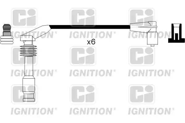 Ккомплект проводов зажигания XC819 QUINTON HAZELL
