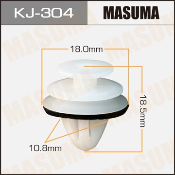Клипса крепежная KJ304 MASUMA
