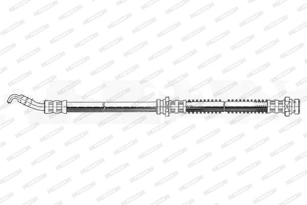 Тормозной шланг FHY2438 FERODO