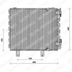 Конденсатор, кондиционер TSP0225019 DELPHI