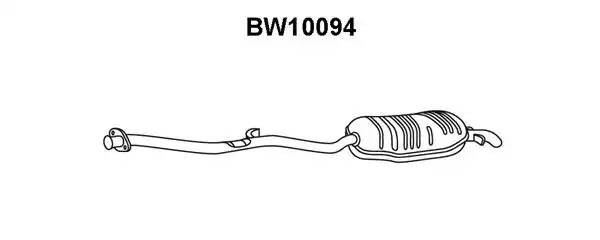 Глушитель выхлопных газов конечный BW10094 VENEPORTE