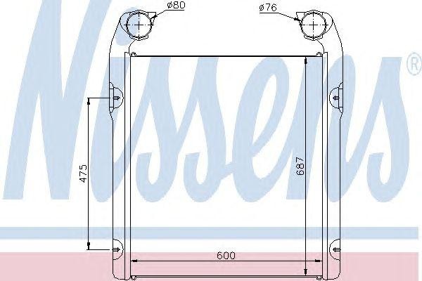 Интеркулер 96962 NISSENS