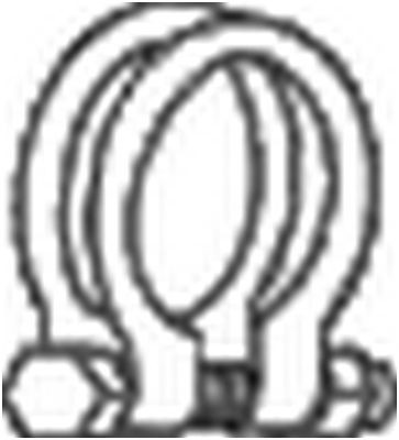 Клемма, ситема выпуска 250-458 BOSAL