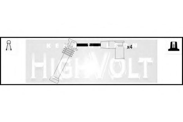 Ккомплект проводов зажигания OEF756 STANDARD
