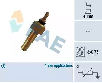 Температурный датчик охлаждающей жидкости 32140 FAE