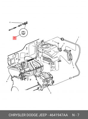 Выжимной подшипник 4641 947AA CHRYSLER