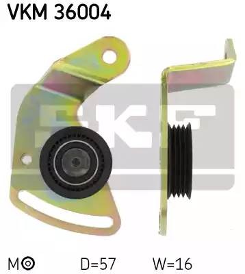 Натяжной ролик, поликлиновой  ремень VKM36004 SKF