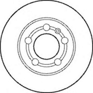 Тормозной диск 562177B BENDIX JURID