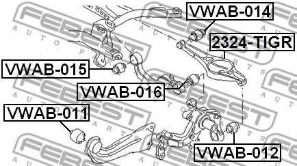 Сайлентблок VWAB-016 FEBEST