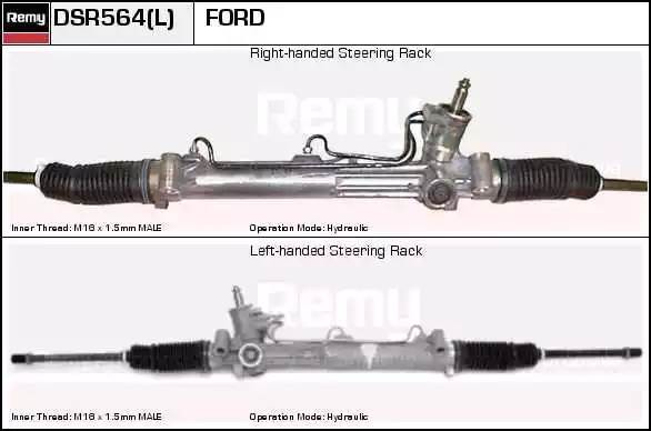 Рулевой механизм DSR564L DELCO REMY