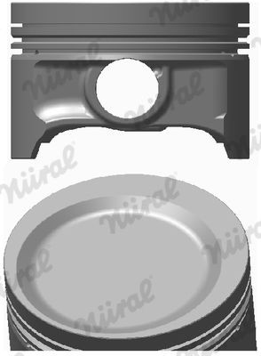 Поршень 87-704207-10 NURAL