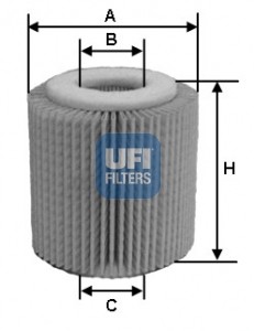 Масляный фильтр 2505600 UFI