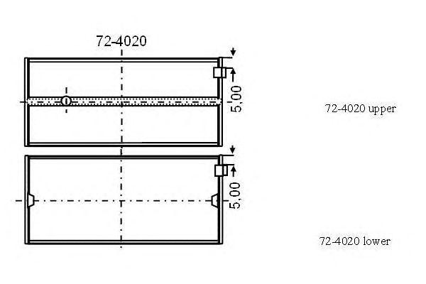 Подшипник 72-4020 GLYCO