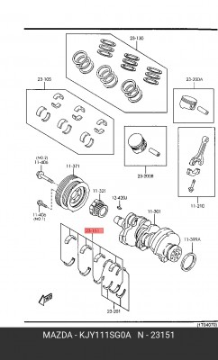 Деталь KJY111SG0A MAZDA