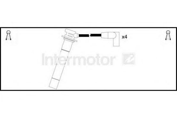 Ккомплект проводов зажигания 73426 STANDARD