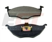Колодки тормозные дисковые 321769EGT EGT
