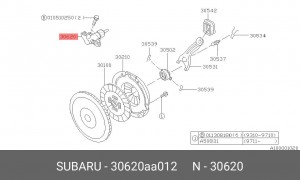 Деталь 30620AA012 SUBARU