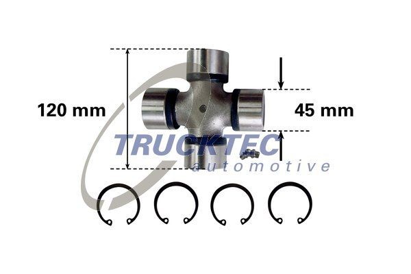 Система тяг и рычагов, тормозная система 0135066 TRUCKTEC