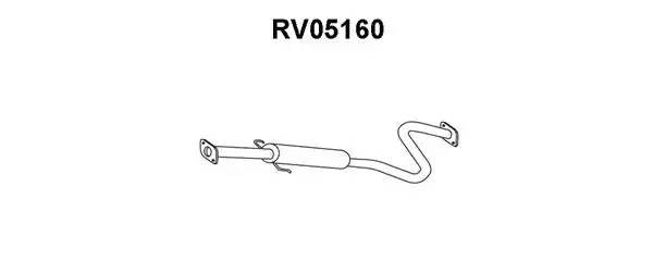 Предглушитель выхлопных газов RV05160 VENEPORTE