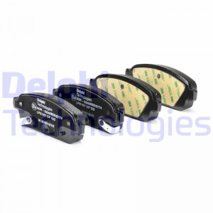 Колодки тормозные дисковые LP2167 DELPHI