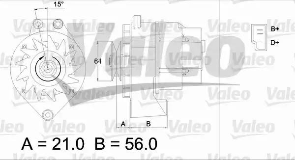 Генератор 436219 VALEO PHC