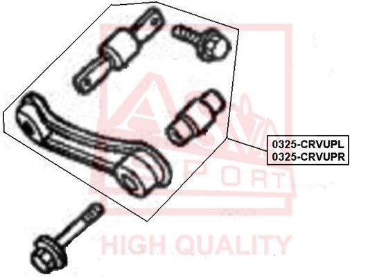 Рычаг подвески 0325-CRVUPL ASVA