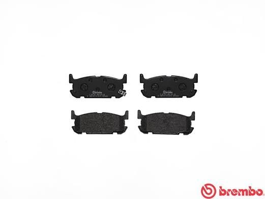 Комплект тормозных колодок, диско P49031 BREMBO