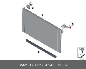 Деталь 17 11 2 751 341 BMW