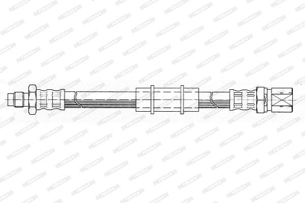 Тормозной шланг FHY2183 FERODO