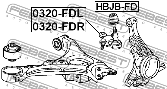 Пыльник ШРУСа HBJB-FD FEBEST