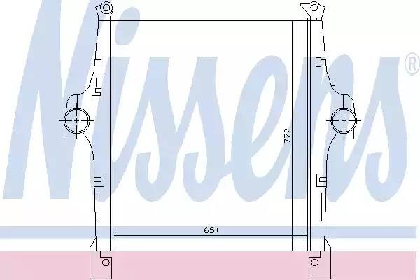 Интеркулер 97047 NISSENS