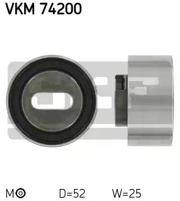 Натяжной ролик, ремень ГРМ VKM74200 SKF