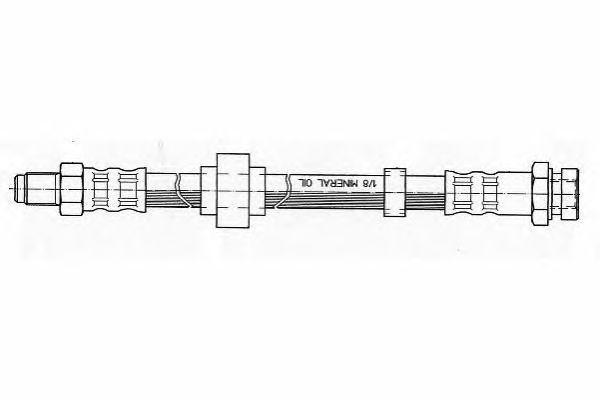 Тормозной шланг FHY2260 FERODO