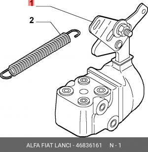 Регулятор тормозных сил 46836161 ALFA FIAT LANCIA