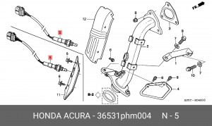 Лямбда-зонд 36531PHM004 HONDA