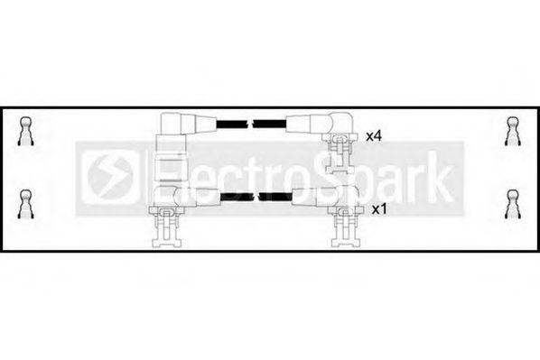 Ккомплект проводов зажигания OEK242 STANDARD