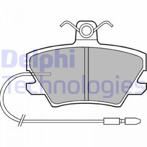 Комплект тормозных колодок, диско LP518 DELPHI