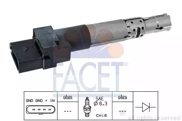 Катушка зажигания 9.6334 FACET