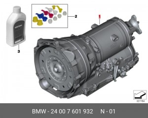 АКПП в сборе 24 00 7 601 932 BMW