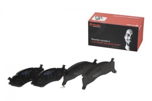 Комплект тормозных колодок, диско P11006 BREMBO