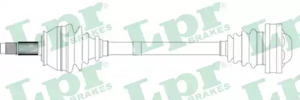 Приводной вал DS13075 LPR
